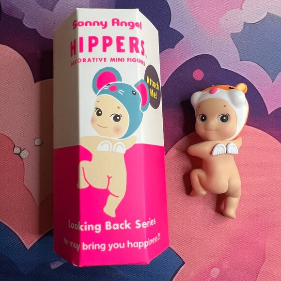Sonny Angel Hippers Looking Back Series Hamster - Picture 1 of 3